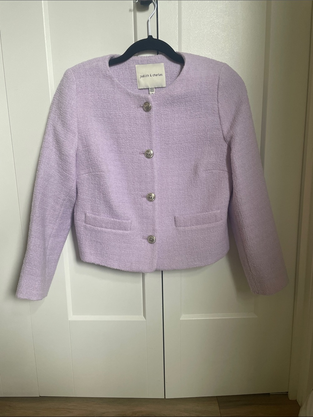 Joie Lilac Bouclé Jacket - Tailored Women's Coat